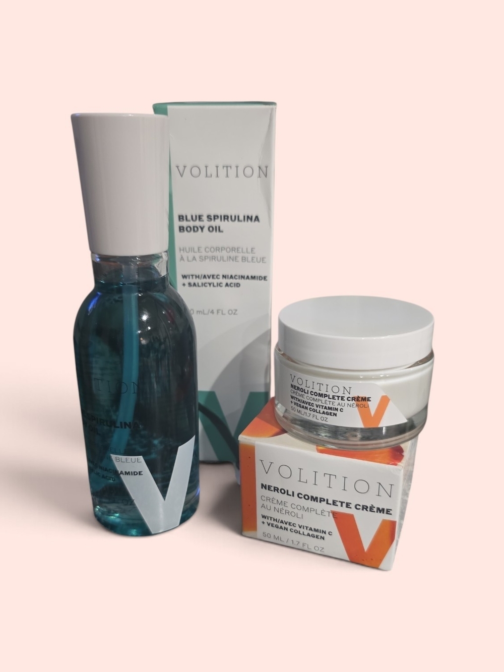 Volition - Blue Spirulina Body Oil & Neroli Complete Crème